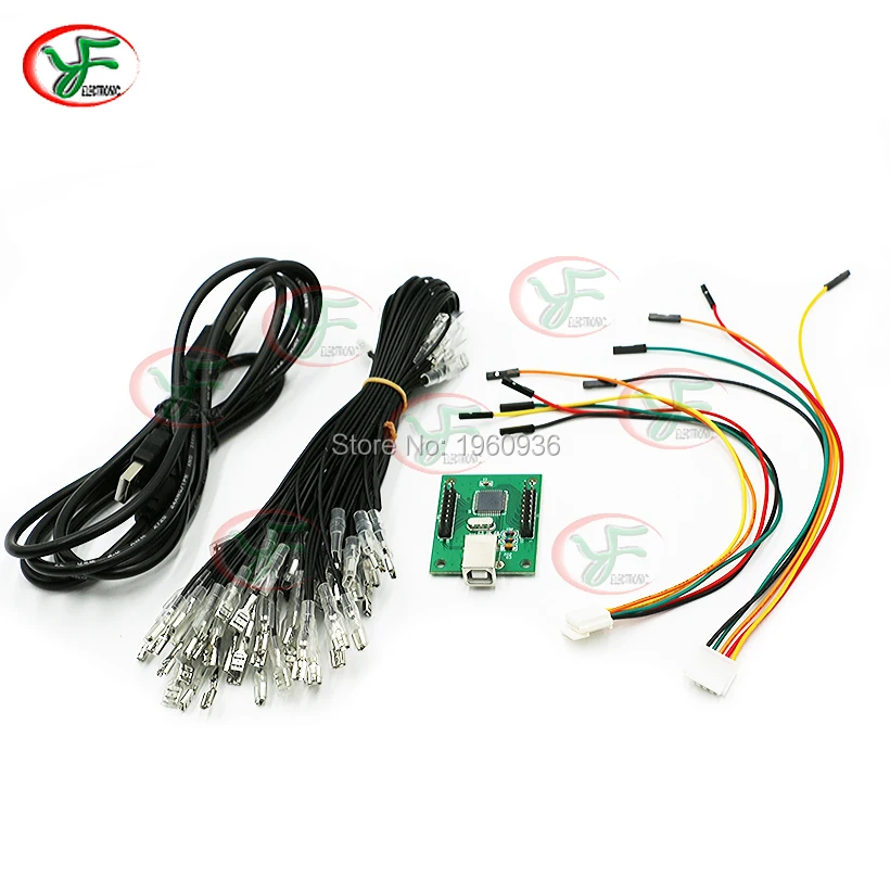 Ноль задержки USB энкодер PC/PS3/Raspberry Pi для джойстика кнопка Mame Jamma Fight Stick управления