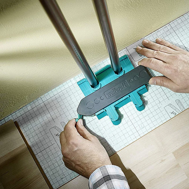 Линейка нестандартного контура измеритель для копирования профиля пластиковый