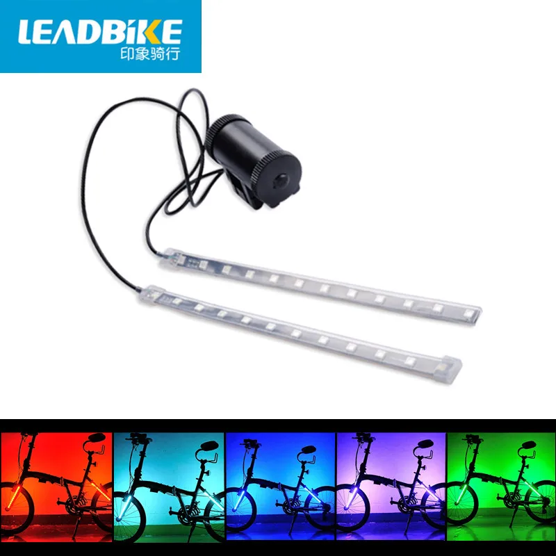 Leadbike Новый 2019 велосипедный передний/задний свет вилка 8 моделей 24 Led MTB дорожный