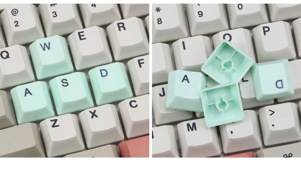 EC WASD краситель-подбитые брелки PBT Материал для клавиатуры Topre realforce HHKB