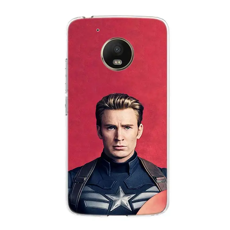 Chris Evans Avengers Silicone Hull Shell Back Case For Motorola MOTO G7 G5 G5S G6 E4 E5 Plus G4 Play Riverdale Cover |