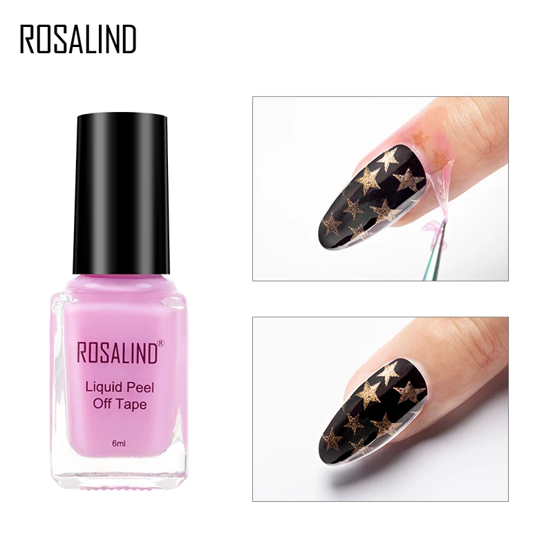 Праймер для ногтей ROSALIND основа и покрытие нейл-арта 6 мл 4 цвета | Красота здоровье