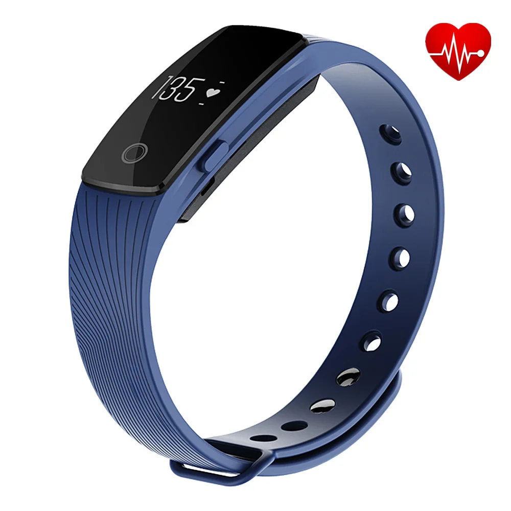 20 шт./лот Смарт Группы ID107 Сердечного ритма Спорт Браслет Bluetooth 4.0 Фитнес Трекер