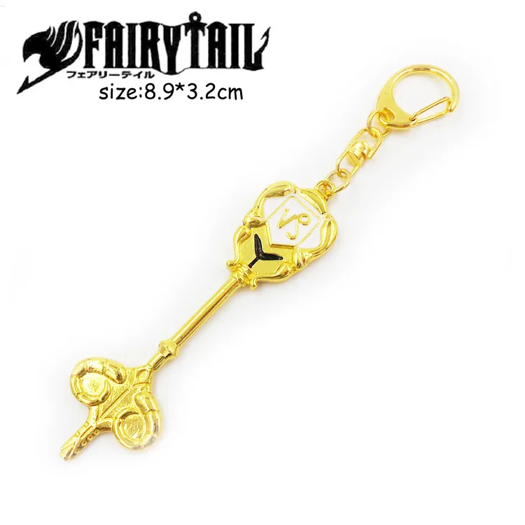12 типов, аниме, сказочный хвост, металлические брелки для ключей, аксессуары для косплея, Созвездие магистра, Луси, Зодиак, Овен, близнецы, Стрелец