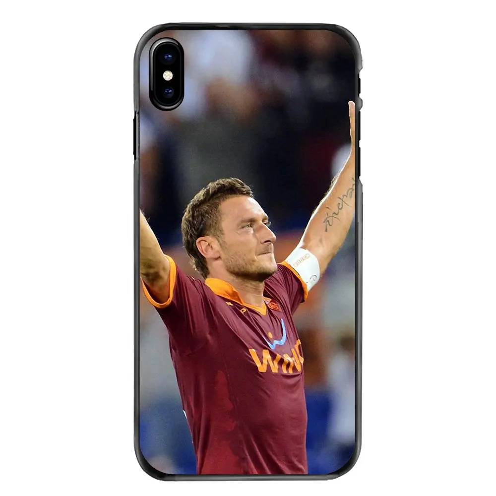 Francesco Totti Рома Футбол Soccer Star Жесткий Чехол для мобильного телефона Samsung Galaxy A3 A5 A7 A8