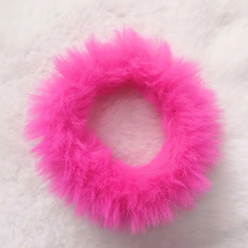 Новая мода Имитация волос Резиновая лента веревка для искусственный мех