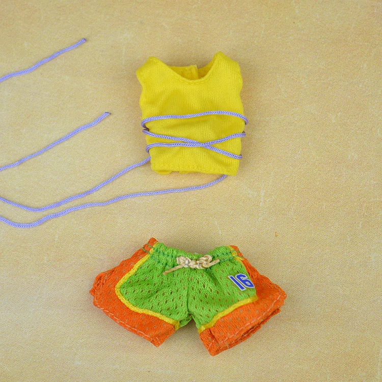 Топ + шорты новинка 2016 г. желтый комплект костюм бикини пляжная одежда купальник