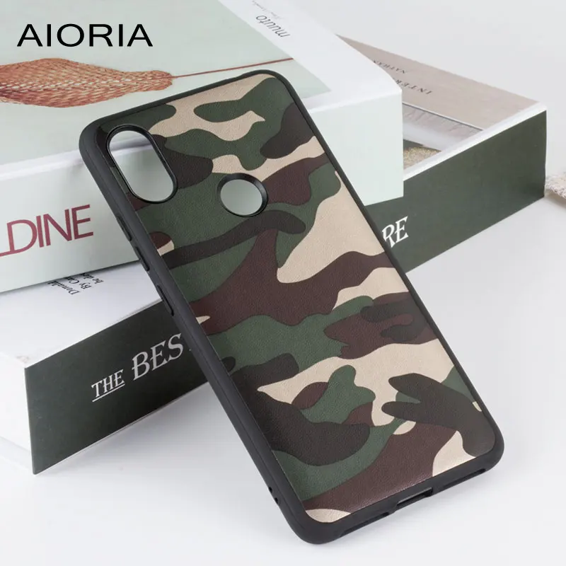 Камуфляжный чехол AIORIA для Xiaomi Redmi S2 мягкие ТПУ жесткие чехлы из поликарбоната с