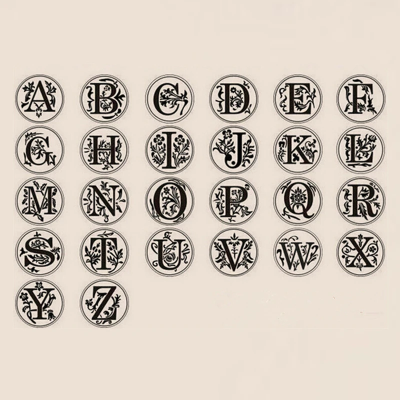 2016 New Carimbos Custom-made 26 Letter Wax Stamp DIY Scrapbooks Stamps Wedding Decoration Detail Present Wood ST01 | Канцтовары для