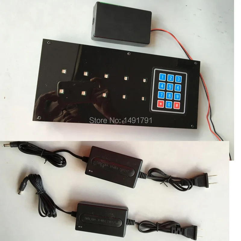 Синяя панель памяти в реальной жизни игровой реквизит с синими диодами такагизм