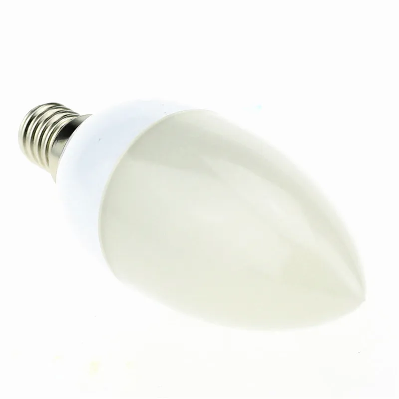 1X по недорогой цене E14 E27 led лампы в форме свечи 5 Вт 7 9 Светодиодный точечный