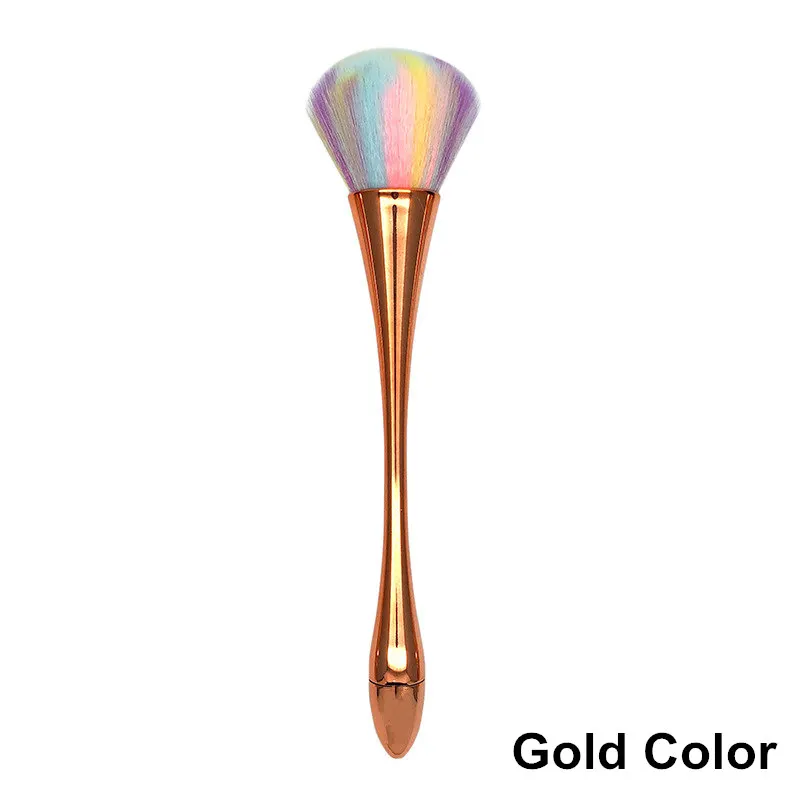 Gold Color 1 шт., инструменты для макияжа, набор кистей для макияжа, профессиональная основа для лица, косметическая пудра, набор кистей для смешивания, Высококачественная Кисть для макияжа - Handle Color: Gold Color
