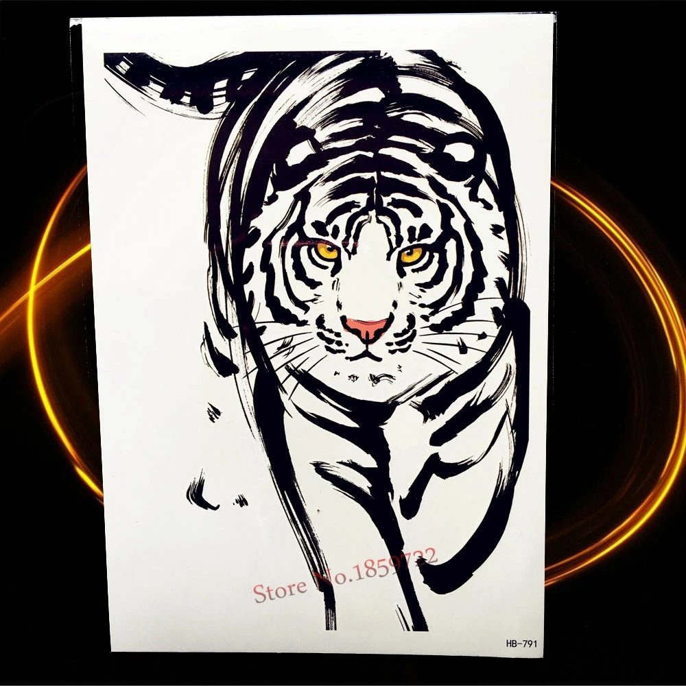 Временные тату-наклейки с изображением зверя медведя 1 шт. | Красота и здоровье