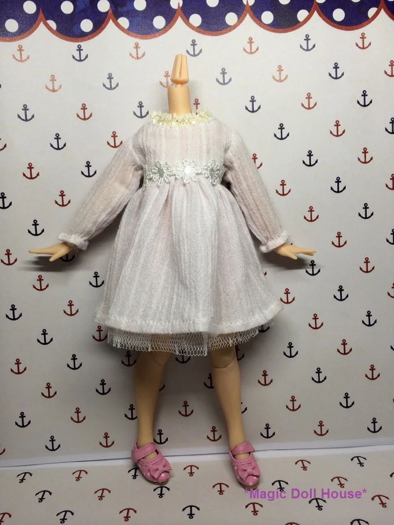 [RMG040]2018 Fress доставка платье для куклы NeoBlythe # шифоновое Neoblythe модная кукольная