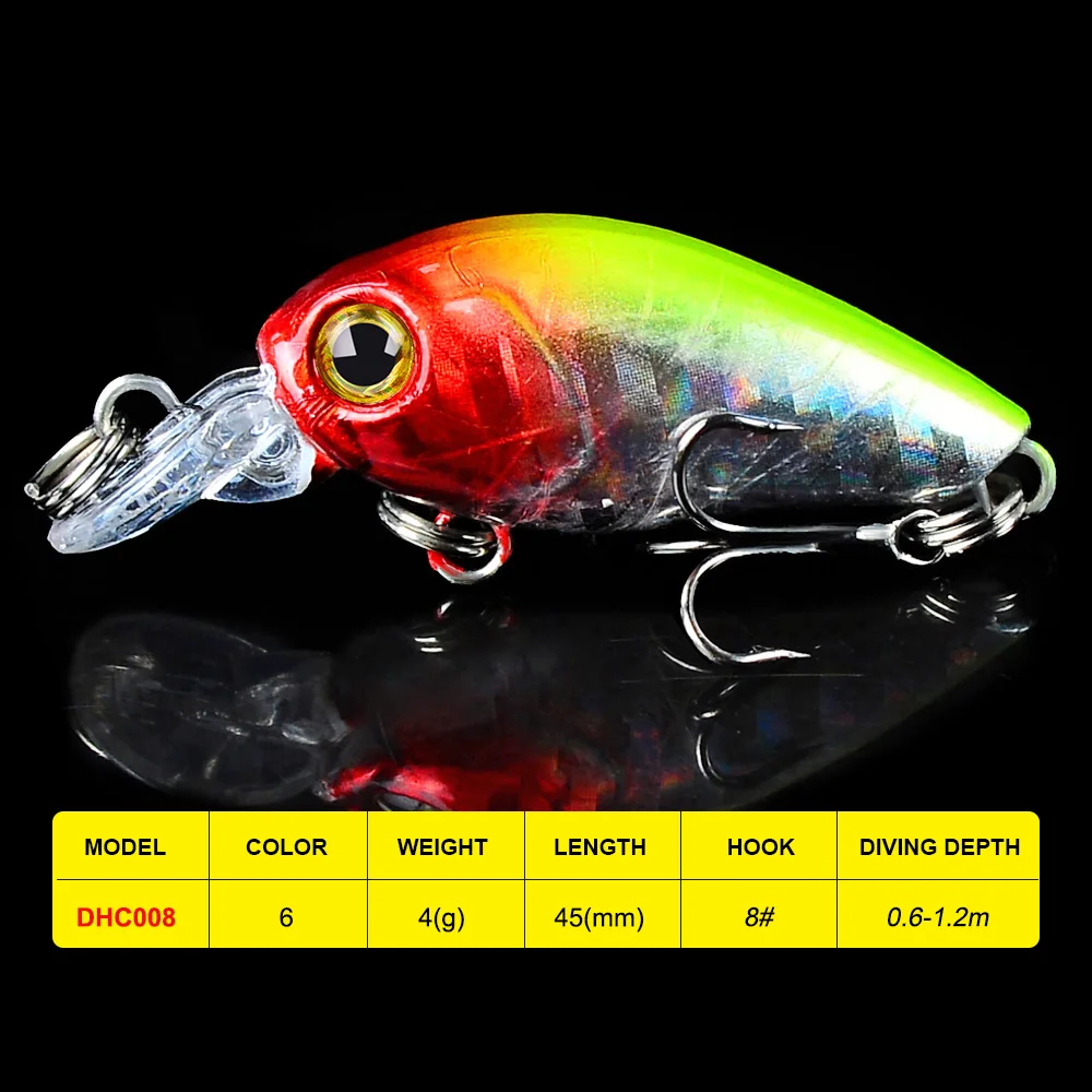 1 шт гольян прикормы смешанный цвет Размеры жесткий приманка для рыбы 3D глаза