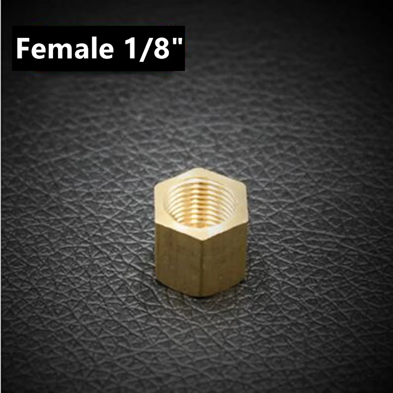 F1l8 Наружная и внутренняя резьба 1/" 1/4" 3/" 1/2" 3/" латунная заглушка фитинги - Цвет: F1l8