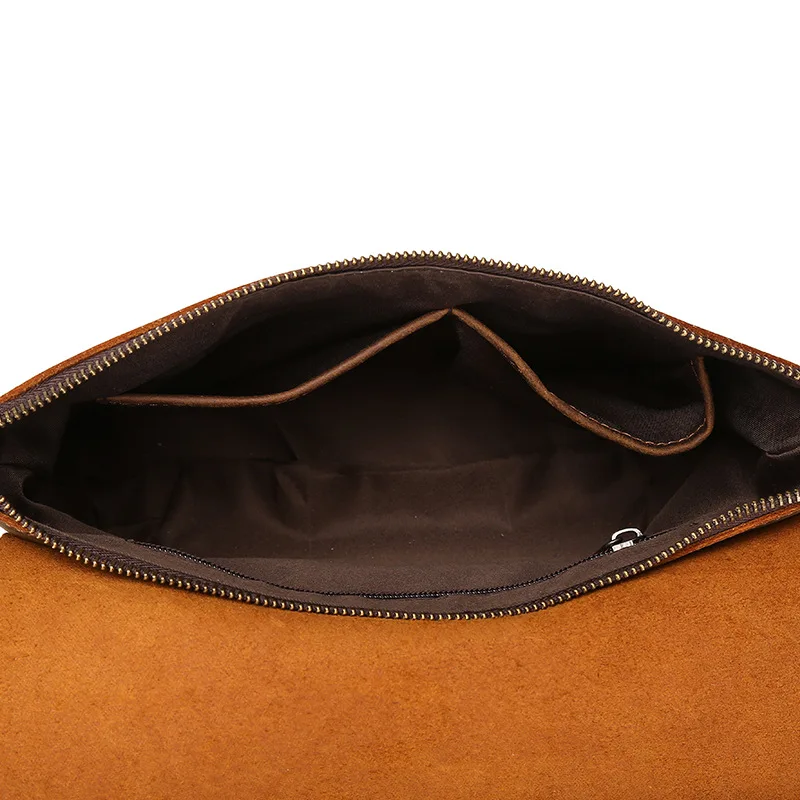 Handbags Man Woman Genuine Leather Shoulder Retro Crossbody Messenger Bag Gift Business Travel Blosa Mochila Male Feminina Pack