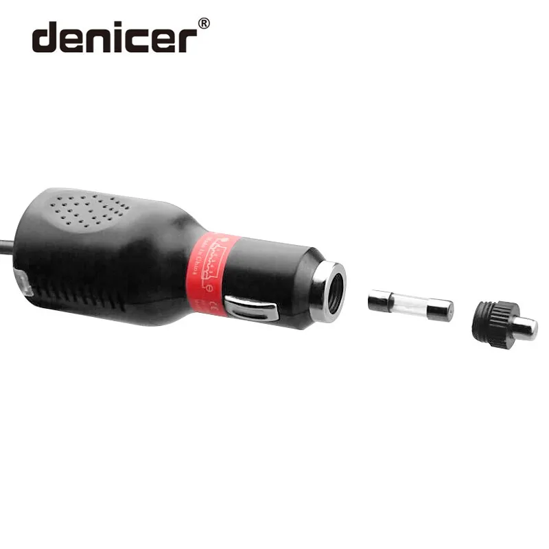 Denicer Mini USB вход DC12V 24V выход DC 5V 1000mA автомобильное зарядное устройство адаптер