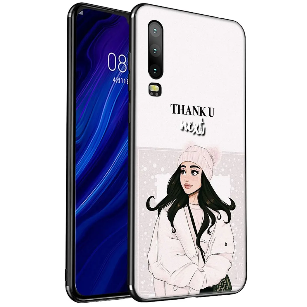 IYICAO Ariana Grande Soft Silicone Case for Huawei P Smart P30 P20 P10 Lite Pro Phone |