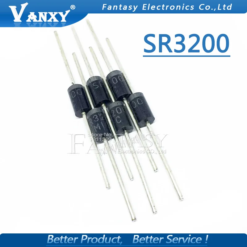 10 шт. SR3200 SB3200 3A 200V диод Шоттки