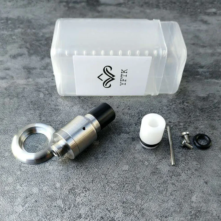YFTK стиль скорость 14 мм RDA MTL одна катушка с BF PIN DIY Squonk VAPE Танк обслуживаемый