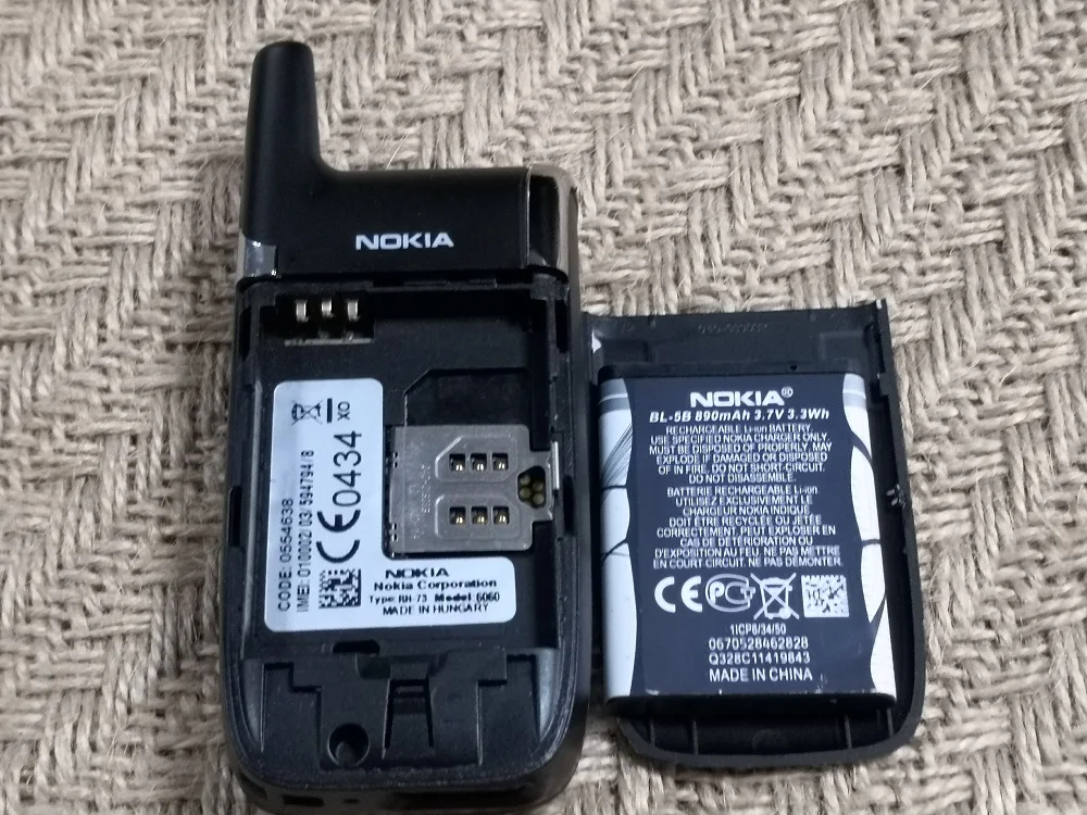 Nokia 6060 разблокированный Nokia 6060 мобильный телефон DualBand JAVA классический GSM дешевый мобильный телефон высокого качества