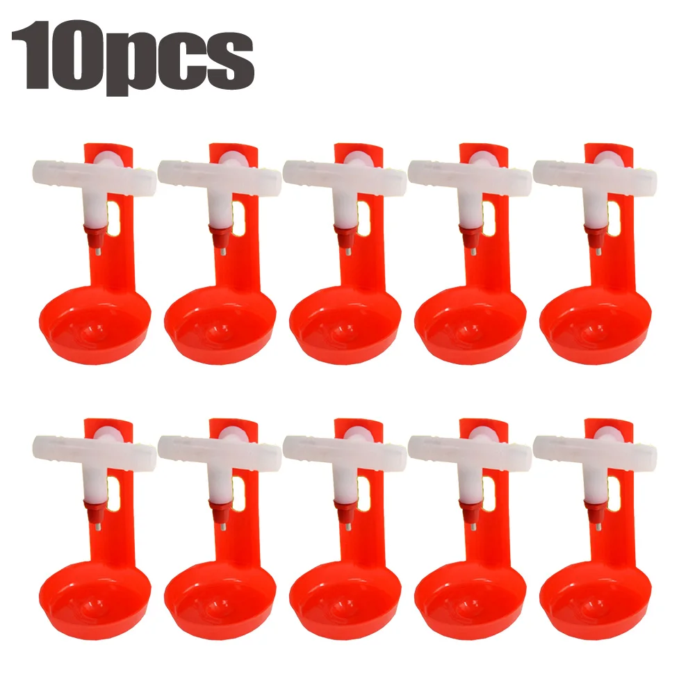 Автоматическая поилка для куриц перепелок птиц соска воды подвесные чашки