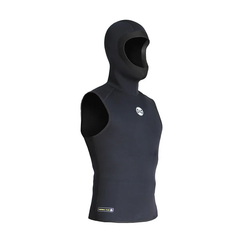 

Diving Vests 3mm Neoprene Wetsuit Men Sleeveless Hooded rashguard Scuba Diving Vest Jacket for Snorkeling Spearfishing Surfing