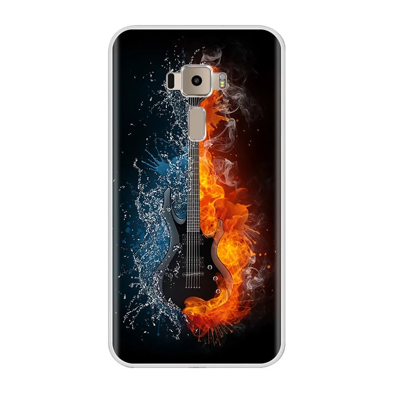 Чехол для телефона ASUS Zenfone 3 ZE520KL мягкий силиконовый чехол из ТПУ защитный с
