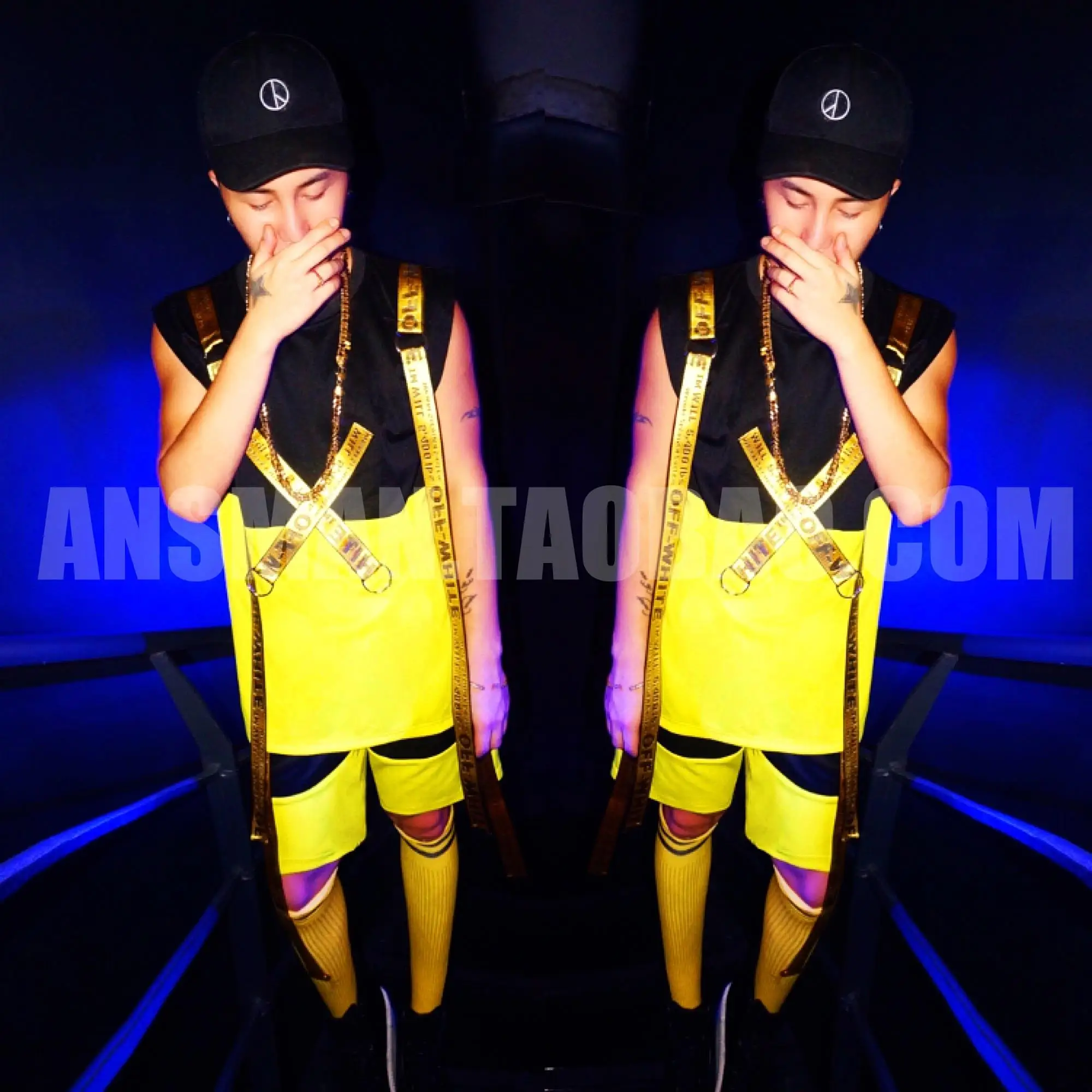 Новый европейский и американский сценический мужской певец DJ tide стиль хип хоп