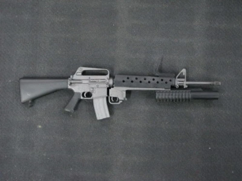 M16A1+ M203 Вьетнамская война США военный штурмовой 1/6 винтовка подходит 1" Солдат фигурка куклы Acc коллекции