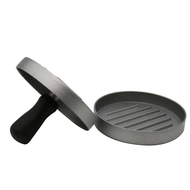 Круглый пресс для гамбургеров из алюминиевого сплава мяса на гриль кольца форма