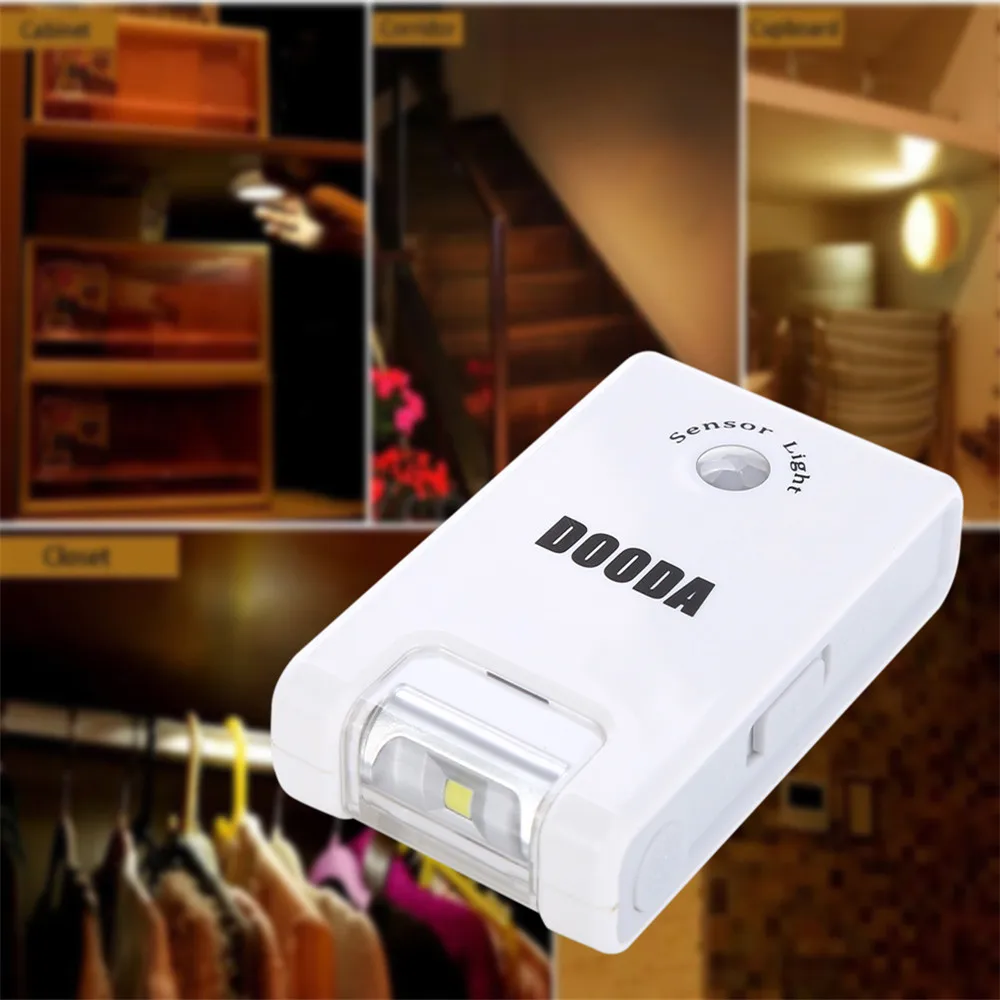 Горячая Продажа Мини Многофункциональный Аккумуляторная USB Выход ПИР LED Motion Sensor