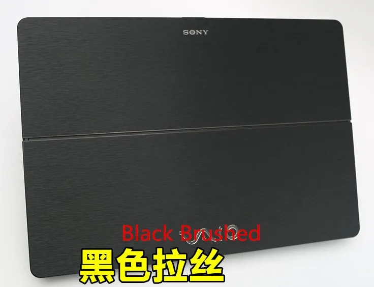 Black Brushed Специальный чехол для ноутбука из углеродного волокна, Виниловая наклейка для ASUS VivoBook Pro N580VD N580GD N580 15,6" - Цвет: Black Brushed