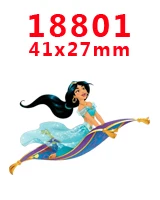 PR-18801 Наборы для творчества Герой мультфильма с плоской задней частью Плоские наклейки 30 штук. PR-18489-18906 - Цвет: PR-18801