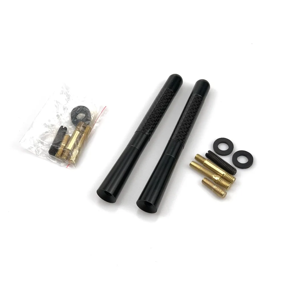 Короткая радиоантенна из углеродного волокна для Land Rover Range Velar Evoque Freelander Discovery Vision