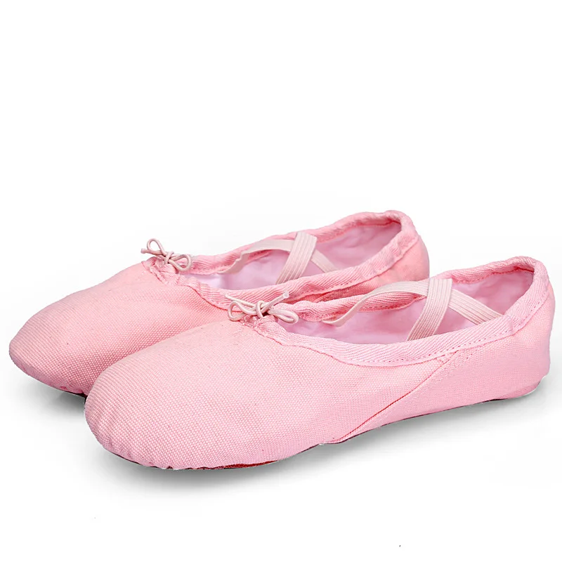 Высококачественная эластичная парусиновая балетная Профессиональная Обувь для