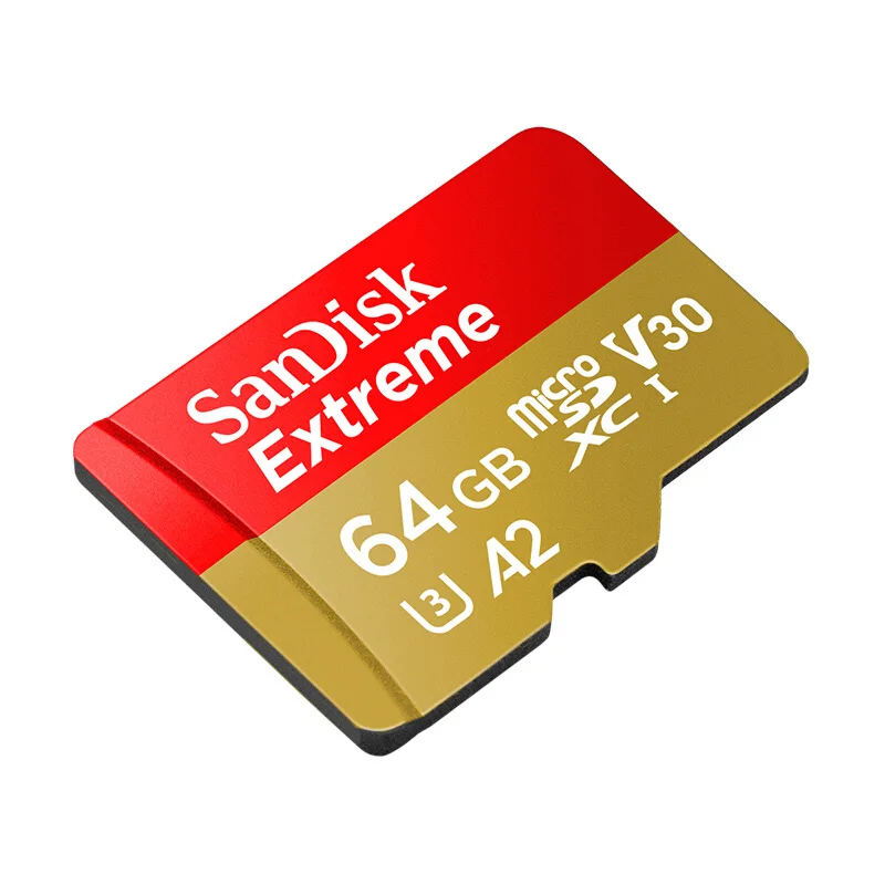 Sandisk карта памяти Micro SD 64 ГБ с sd адаптером|Карты памяти| |