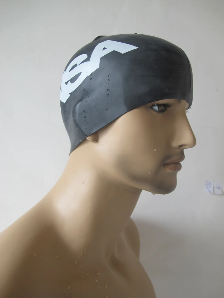 NSA Новая Водонепроницаемая силиконовая шапочка для плаванья шапочки бассейна
