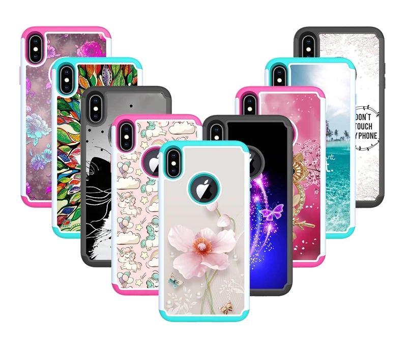Armor Shockproof Phone Case For Alcatel 1X Evolve TCL LX A502DL IdeaXtra 5059R TPU Back Cover | Мобильные телефоны и
