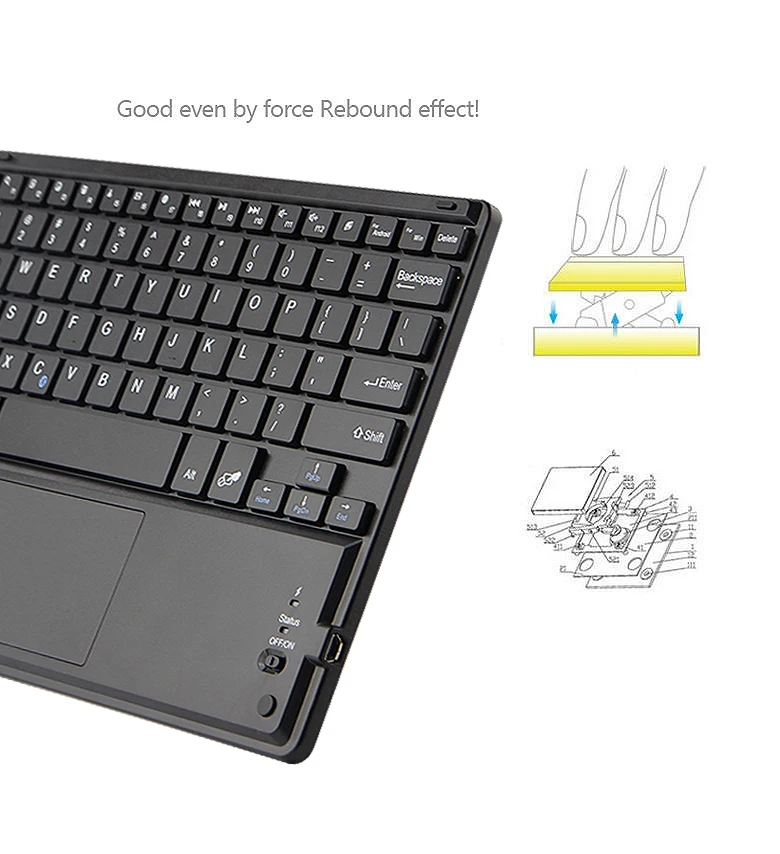 Bluetooth клавиатура для lenovo Tab 4 10 TB-X304L TB-X304F/N планшетный ПК Беспроводная клавиатура для Tab4 10 plus tb-x704f TB-X704N чехол