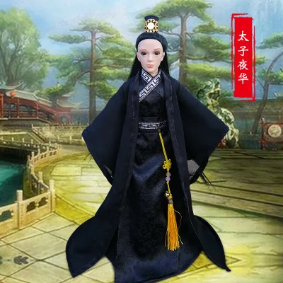 Ancient Dress Doll Chinese Imperial Concubine Court Fairy Suit Joints Beautiful Girl Princess Dolls with Clothes - Цвет: W