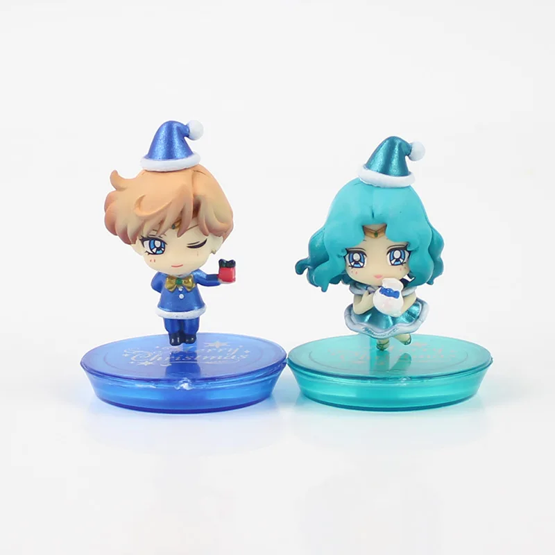 Экшн фигурка Venus Mercury Jupiter Chibi Saturn ПВХ Игрушечная модель кукла 4 см отличный подарок