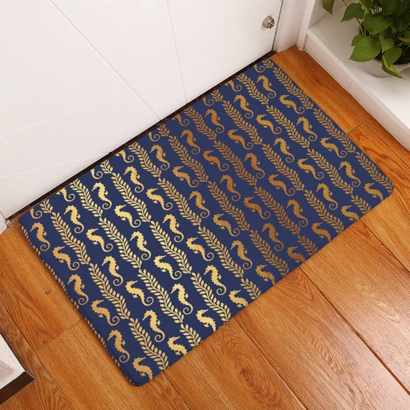 Mdct океан звезды В виде ракушки морской конек якорь картины Добро Коврики S