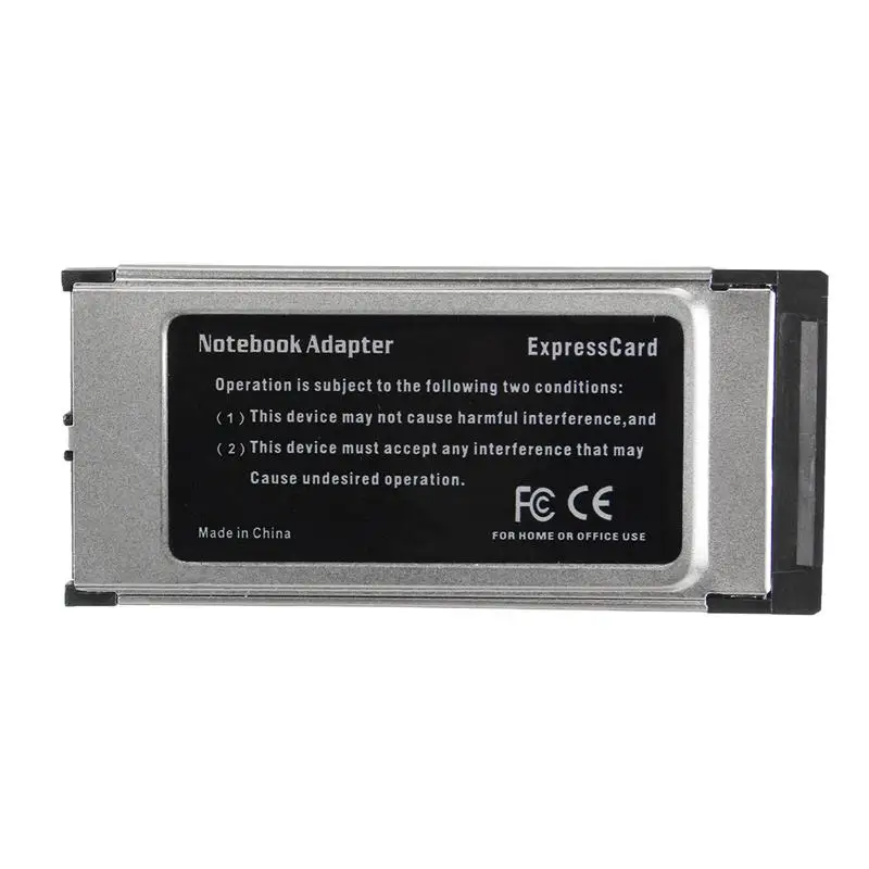 Двойной 2 порта USB 3,0 Express Card 34 мм слот Express Card PCMCIA конвертер скрытый адаптер для ноутбука ноутбук