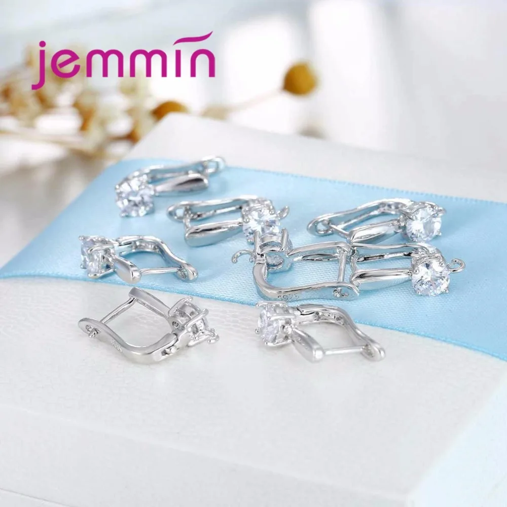 10 шт./лот Изящные ювелирные изделия аксессуары женские серьги-кольца фурнитура