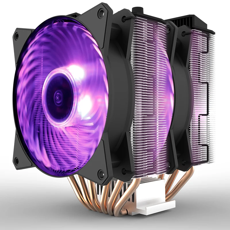 Cooler Master MAP-D6PN-218PC-R1 T620P 6 тепловых труб кулер для процессора двойной 12 см RGB PWM