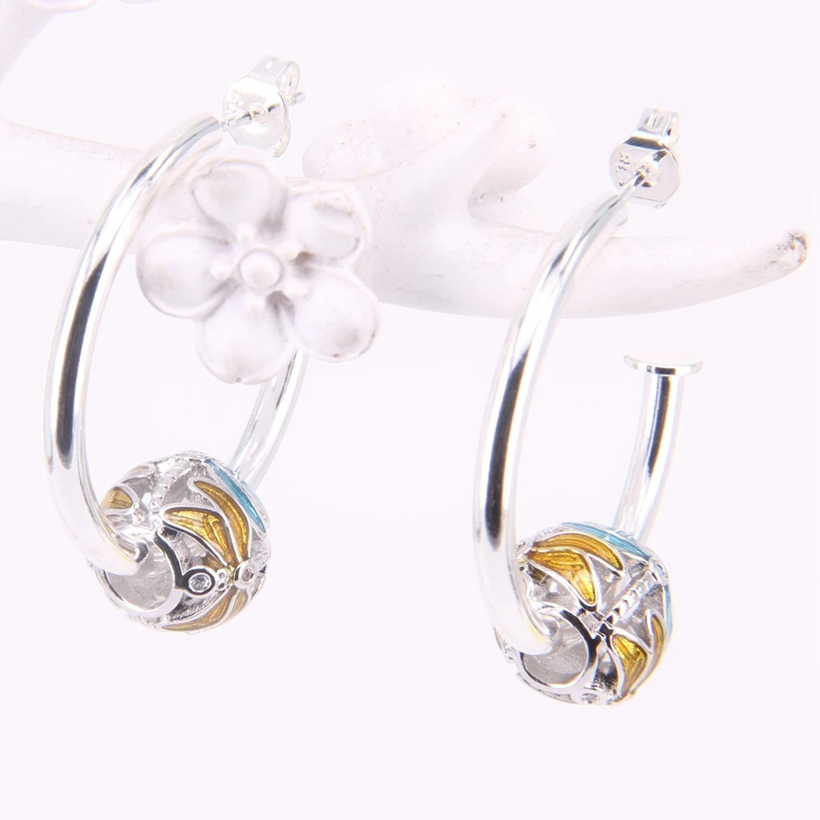 Серьги в креольском стиле Hemiston TS с красочной стрекозой бусинами сделай сам