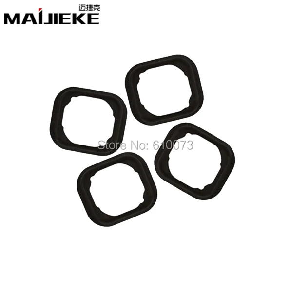 

30PCS MAIJIEKE New Repair Home Button Rubber Gasket Spacer Holder with Adhesive For iPhone 5S 5C 5 6 6s plus Rubber Seal