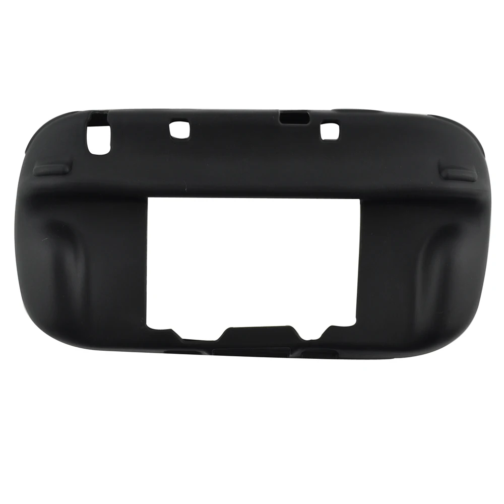 Силиконовый резиновый чехол для Nintendo Wii U 50 шт./партия 5 цветов защитная